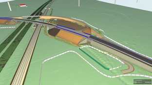 Neue Brücken für die Rheintalbahn bei Freiburg