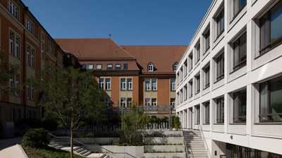 Wenn Beton auf Holz trifft: Wie das Treppenhaus in Eutin leise bleibt