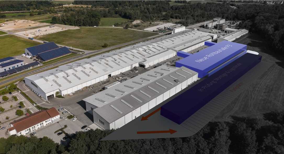 Huber SE: Spatenstich zum Bau einer neuen Produktionshalle Huber SE: Spatenstich zum Bau einer neuen Produktionshalle