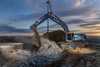 Premiere im Windpark: Dieser Bagger zerlegt 17 Windräder