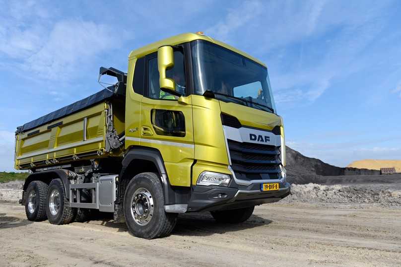 DAF XFC 530 6x4 Dreiseitenkipper | Foto: DAF DAF XFC 530 6x4 Dreiseitenkipper | Foto: DAF