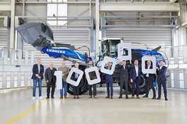 Liebherr feiert 100.000sten Radlader