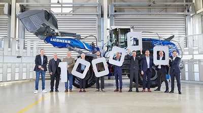 Liebherr feiert 100.000sten Radlader