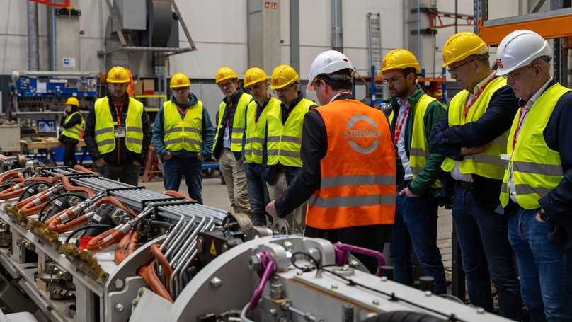Firmenrundgang bei der Streicher-Gruppe am Unternehmensstandort Deggendorf/Deggenau | Foto: Max Streicher