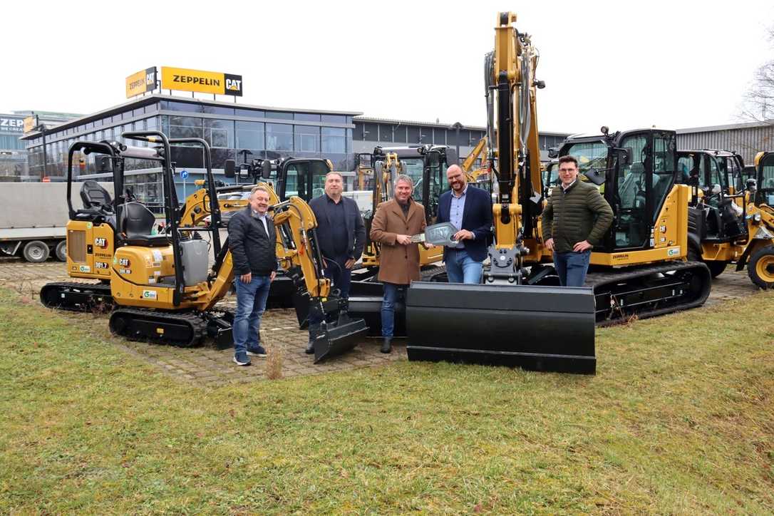 26 neue Cat-Maschinen: Mega-Deal mit Gzimi GaLaBau 26 neue Cat-Maschinen: Mega-Deal mit Gzimi GaLaBau