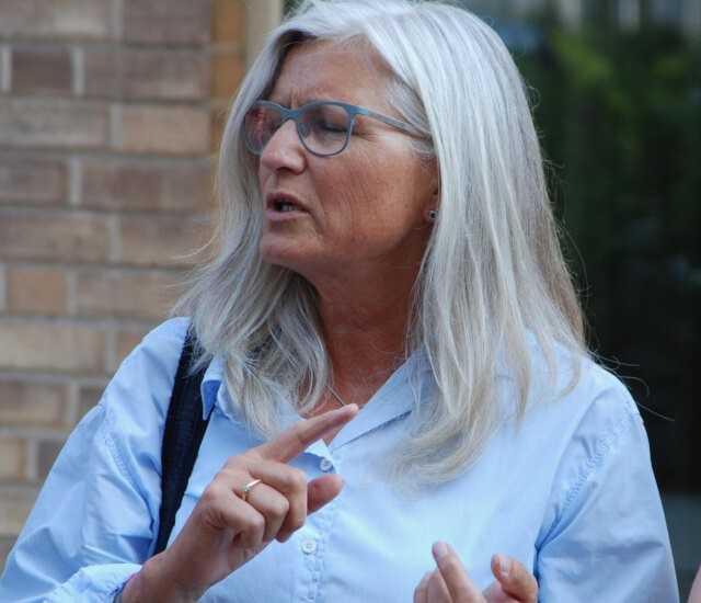 Architektin Marie Luise Zastrow ist von den Vorteilen der Ziegelbauweise überzeugt und damit auch von der energetischen Leistungsfähigkeit moderner Mauerziegel.