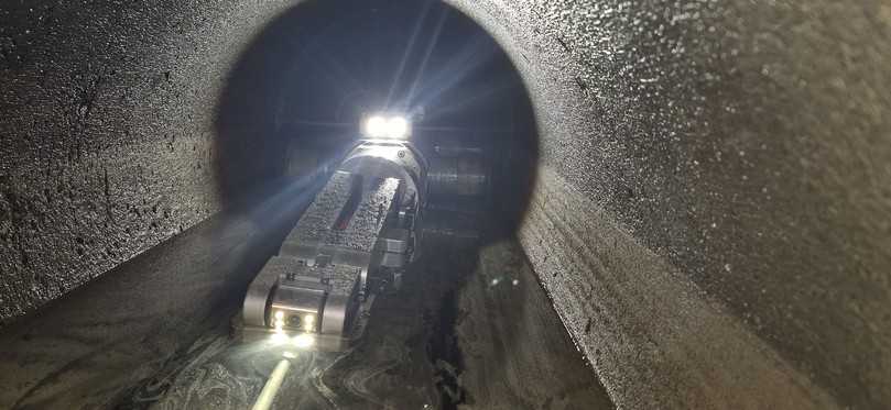 Neuer Drain-Jet Robotics Höchstdruck-Wasserstrahl-Arbeitskopf | Foto: Mauerspecht