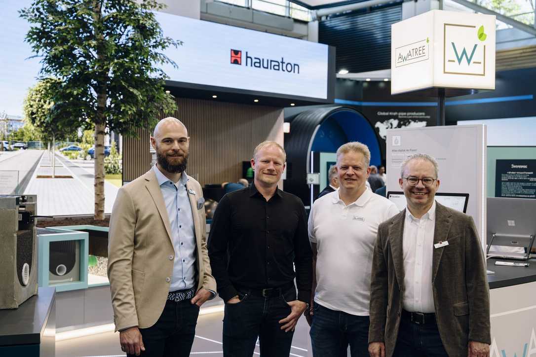 Hauraton geht Technologiepartnerschaften mit Awatree und Premier Tech ein Hauraton geht Technologiepartnerschaften mit Awatree und Premier Tech ein