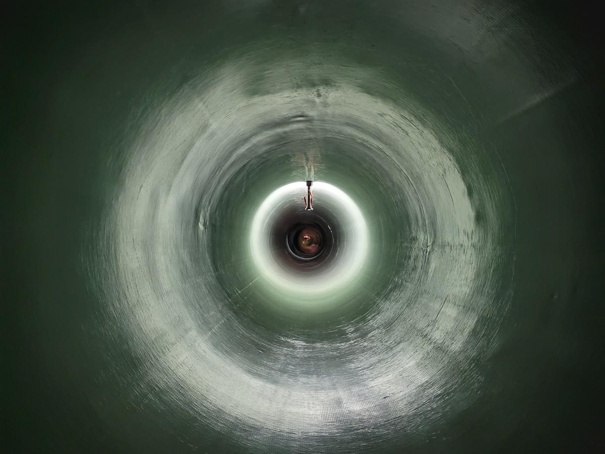 Blick in den fertig sanierten Sammler | Foto: Aarsleff Blick in den fertig sanierten Sammler | Foto: Aarsleff