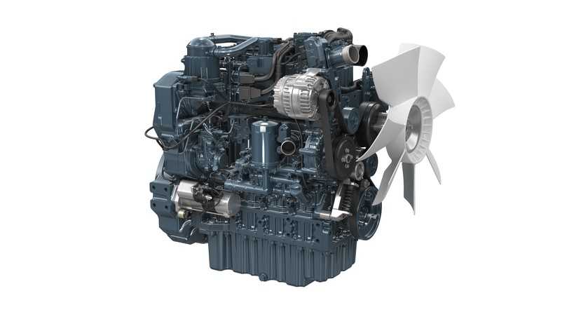 Kubotas erster Vierzylinder-Dieselmotor mit einer Leistung von über 200 PS: Der V5009 wurde für industrielle Offroad-Maschinen entwickelt. | Foto: Kubota