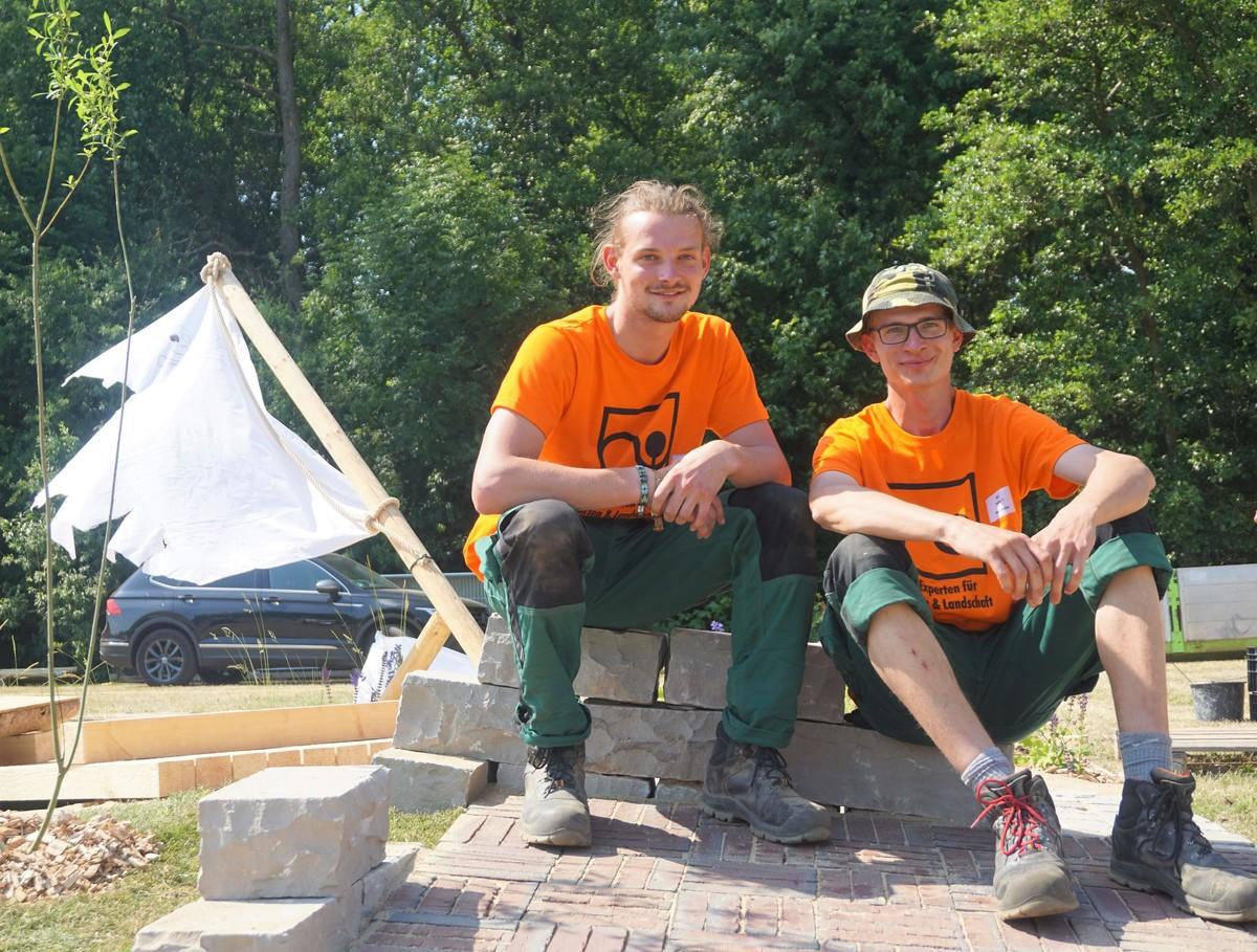 5 - Die Landesmeister Mecklenburg-Vorpommern, Max Keler (l.) und Niclas Grapentin. | Foto: Christian Habel 5 - Die Landesmeister Mecklenburg-Vorpommern, Max Keler (l.) und Niclas Grapentin. | Foto: Christian Habel
