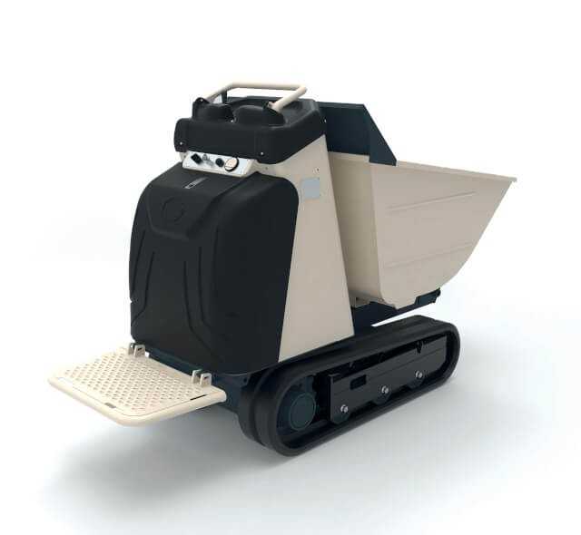 Mini-Dumper als Elektro-Version