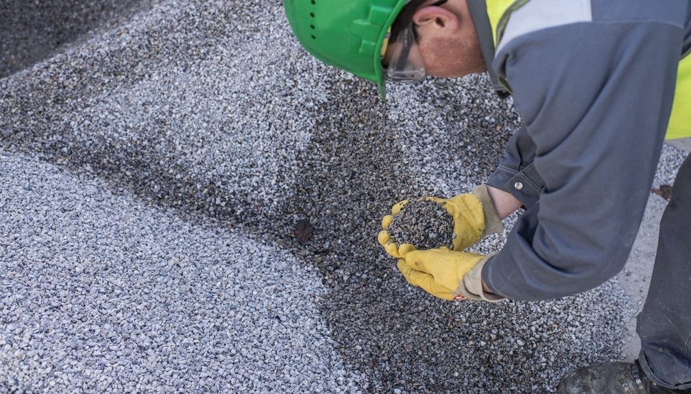 Echtzeit-Monitoring von RC-Körnungen