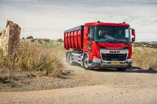 Neue Generation von DAF für Entsorgung und Bau