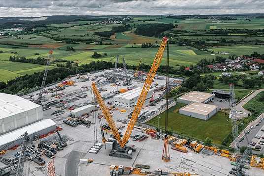 Fast eine Milliarde mehr Umsatz für Liebherr
