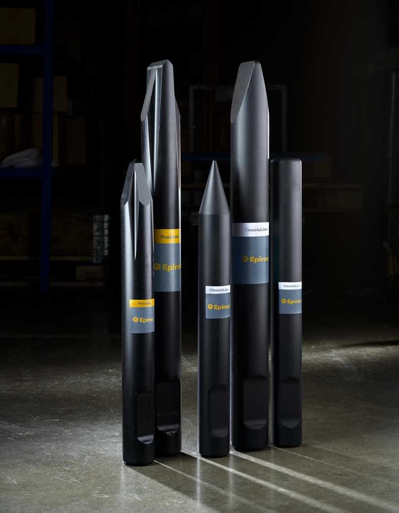 Mit „Tool on demand“ lassen sich bei Epiroc verschiedenste Werkzeuge in allen Größen und Geometrien bestellen – lieferbar innerhalb von zwei Wochen. | Foto: Epiroc Mit „Tool on demand“ lassen sich bei Epiroc verschiedenste Werkzeuge in allen Größen und Geometrien bestellen – lieferbar innerhalb von zwei Wochen. | Foto: Epiroc