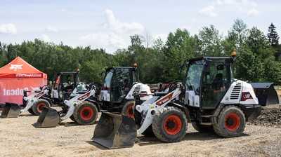 So sieht Bobcats Prototyp vom Radlader L100 aus