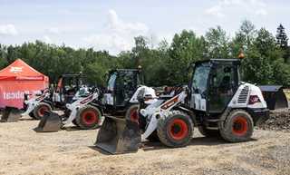 So sieht Bobcats Prototyp vom Radlader L100 aus