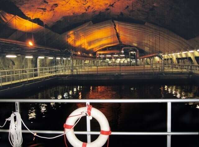 Landgang ins Oslo: Die Besichtigung des vollständig in den Berg gehauenen Klärwerkes ist immer wieder eine besondere Attraktion. | Fotos: A. zu Eulenburg Landgang ins Oslo: Die Besichtigung des vollständig in den Berg gehauenen Klärwerkes ist immer wieder eine besondere Attraktion. | Fotos: A. zu Eulenburg