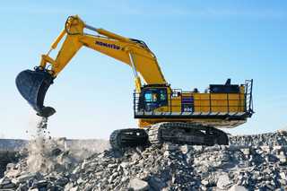 Neuer 100-Tonnen-Bagger spart 50 Prozent Diesel: Holcim stellt Abbau um