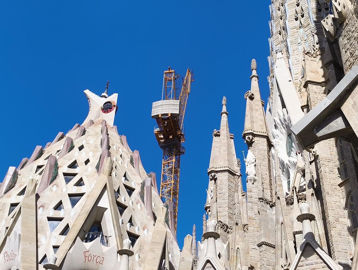 1882 wurde mit dem Bau der Sagrada Famlia in Barcelona begonnen, jetzt ist die finale Bauphase angebrochen. | Foto: B.Valdix 1882 wurde mit dem Bau der Sagrada Famlia in Barcelona begonnen, jetzt ist die finale Bauphase angebrochen. | Foto: B.Valdix