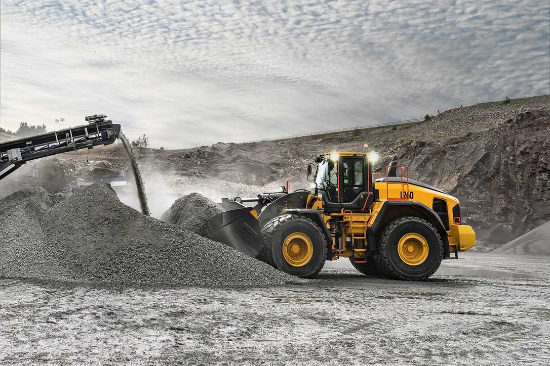 Volvo bringt neue Radlader-Generation L150, L180, L200 High Lift, L220 und L260