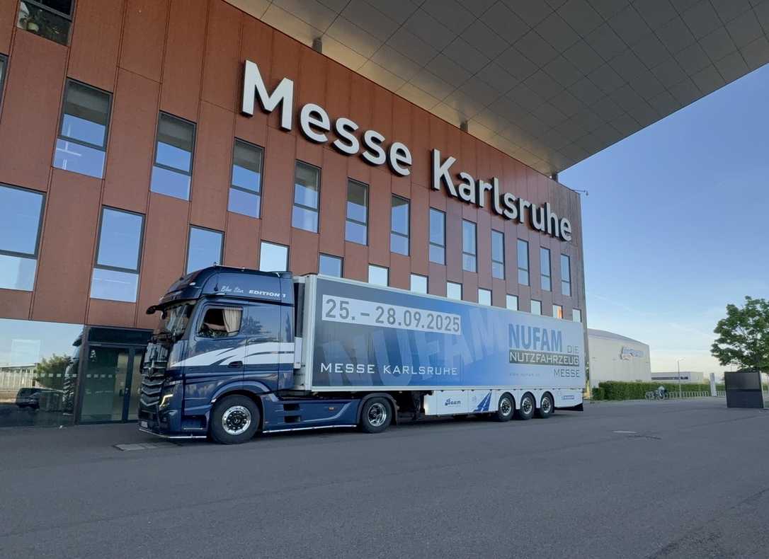 NUFAM 2025: Nutzfahrzeugmesse startet mit neuem Außengelände