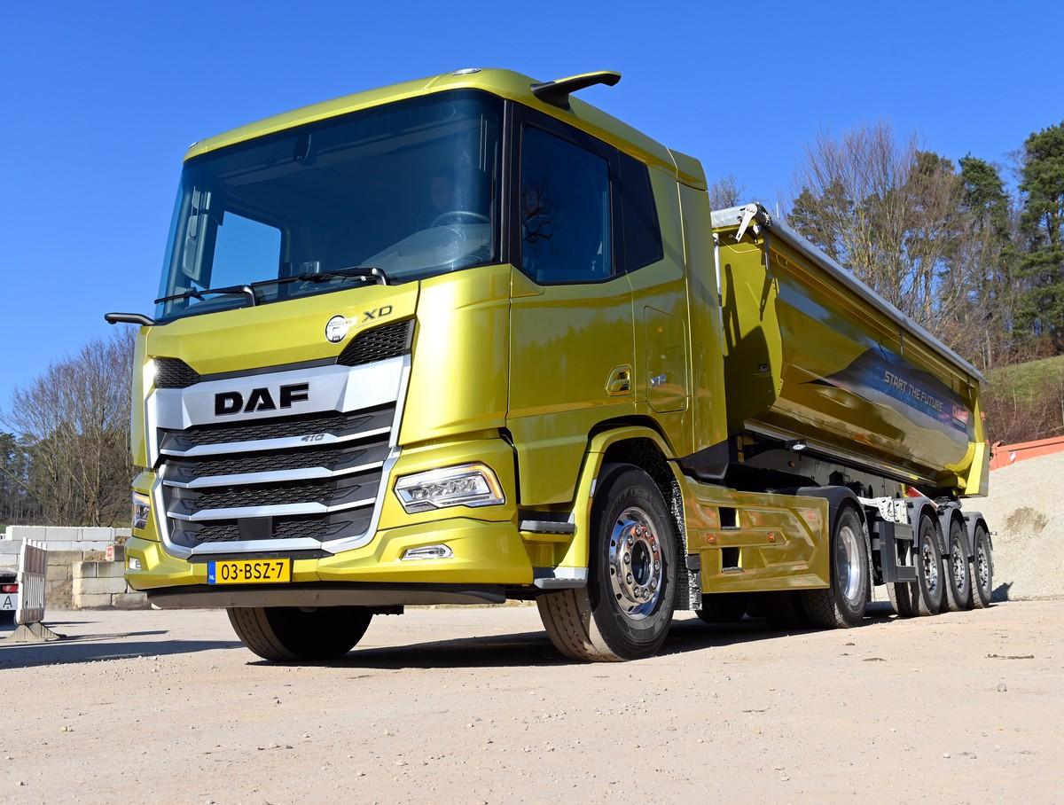 Der DAF XD 410 Sattelzug macht eine gute Figur. | Foto: Quatex