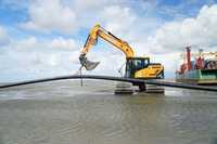 14-Tonnen-Bagger im Sondereinsatz