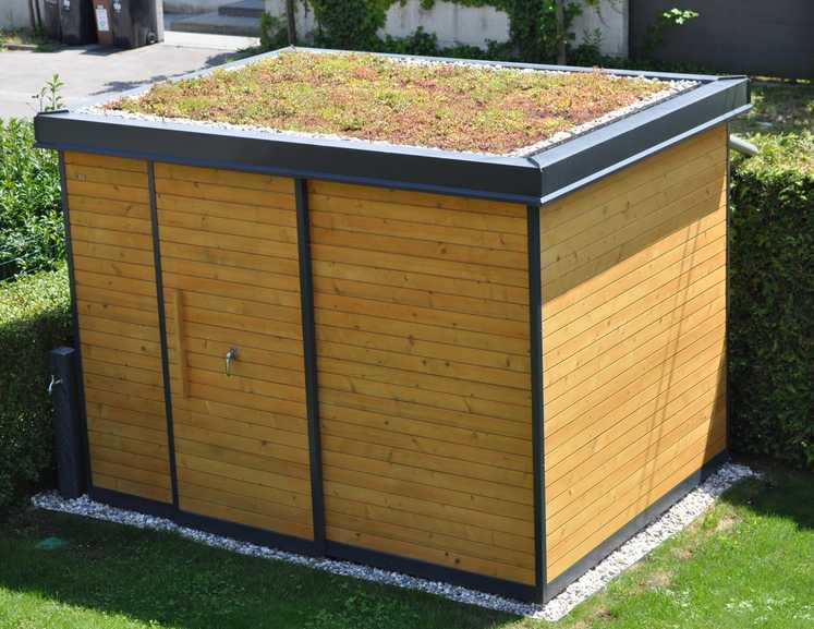 Vorgefertigte Gartenhäuser für den GaLaBau