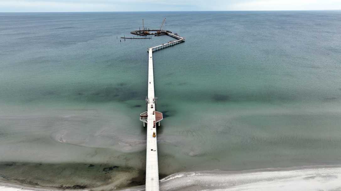 Neue Seebrücke Prerow: Fester Halt für die längste Seebrücke der Ostsee Neue Seebrücke Prerow: Fester Halt für die längste Seebrücke der Ostsee