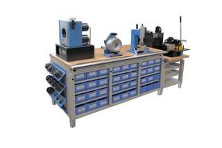 Schmitter Hydraulik zeigt kompakte Werkstattlösung