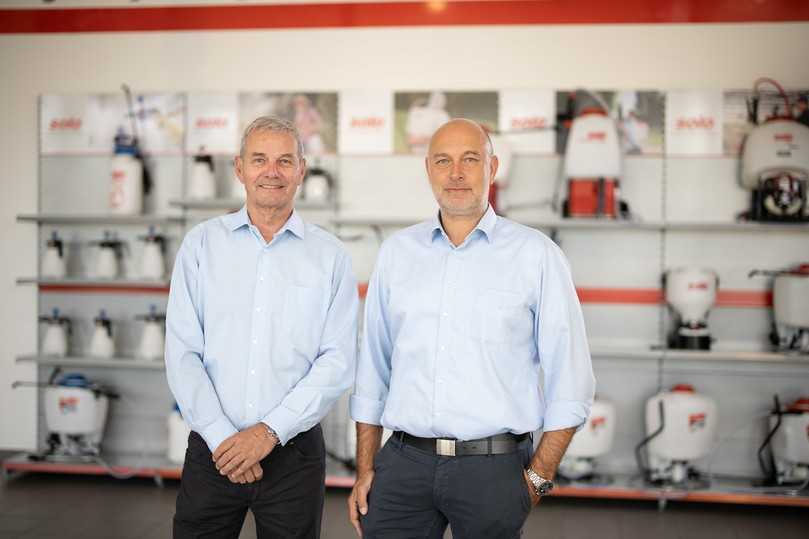Die Geschäftsführung bei Solo: Andreas Emmerich (links) und Sascha Luft. | Foto: Solo Die Geschäftsführung bei Solo: Andreas Emmerich (links) und Sascha Luft. | Foto: Solo