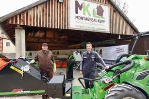 Der Multifunktionslader ist unentbehrlich im GaLaBau