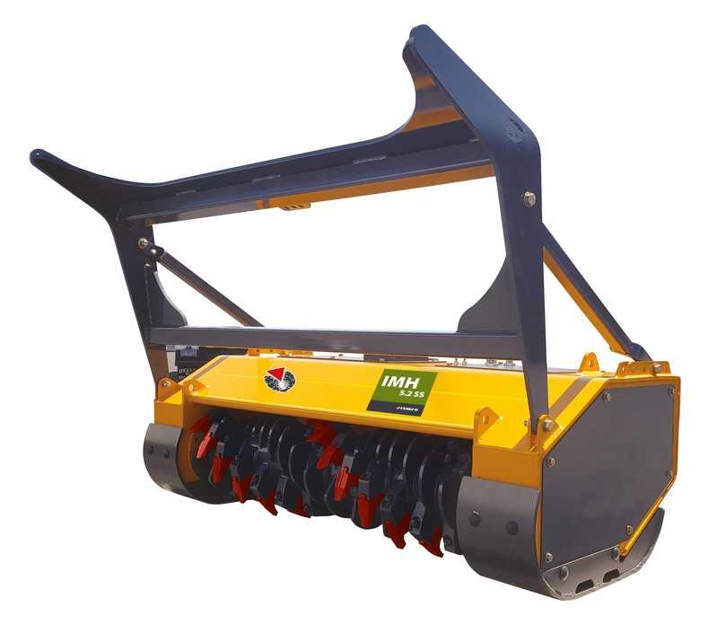 Der neue Mulcher IMH 5.2 SS speziell für Skid Steer Loader: Die Forstwirtschaft ist für Indeco ein lohnender Markt. | Foto: Indeco Der neue Mulcher IMH 5.2 SS speziell für Skid Steer Loader: Die Forstwirtschaft ist für Indeco ein lohnender Markt. | Foto: Indeco