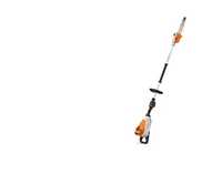 Mit Forstpflegesäge und MSA 300 zur Messe