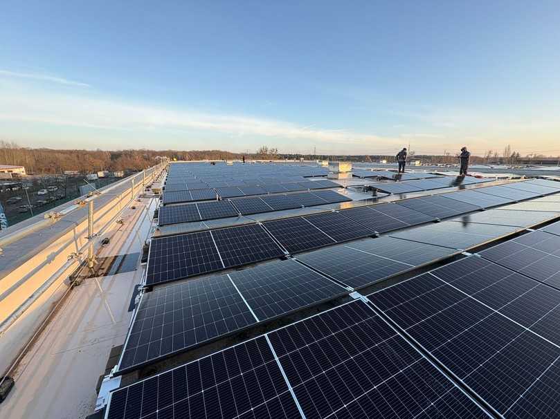 Rund eine Million Euro investierte die BKP in eine Photovoltaikanlage am Veltener Standort. | Foto: BKP Rund eine Million Euro investierte die BKP in eine Photovoltaikanlage am Veltener Standort. | Foto: BKP