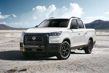 Der neue Pick-up KGM Musso Black geht an den Start