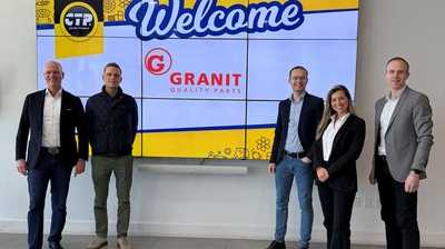 Granit Parts bringt CTP-Baumaschinen-Ersatzteile nach Europa