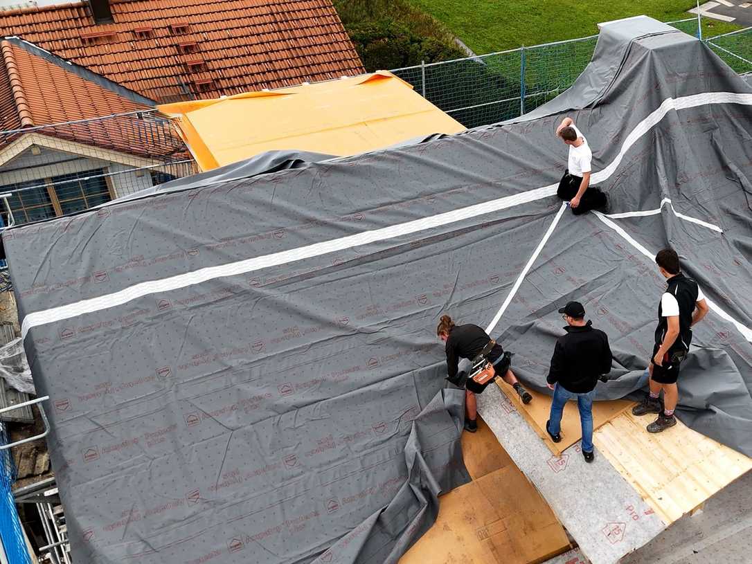 Ampack bringt vorkonfektionierte 3D-Dachbahn auf den Markt