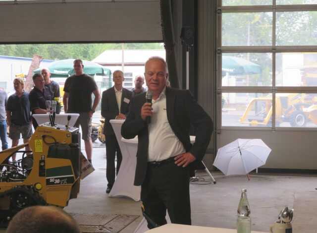 „Die Wahl des Standortes war eine rein geografische Entscheidung“, sagte Franz Kissling bei der offiziellen Eröffnung.