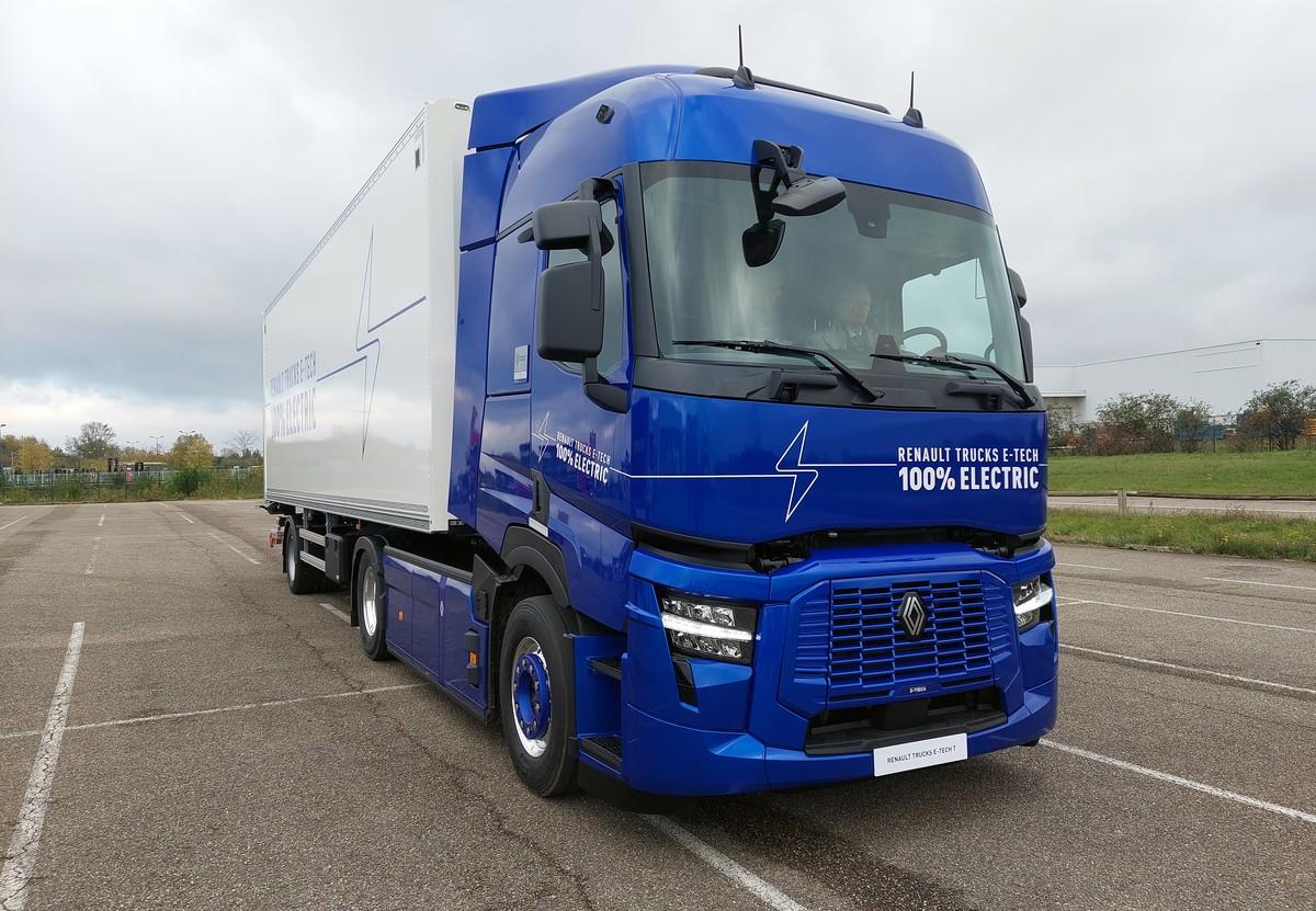 Das neueste Kind der Franzosen: Der Renault Trucks E-Tech T als Sattelzugmaschine für 44 t Gesamtzuggewicht. | Foto: OWI Media