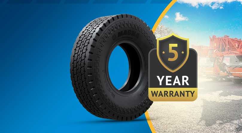 5 Jahre Garantie auf den neuen Mobilkran-Reifen: Magna Tyres präsentiert den M-Crane auf der bauma 2025. | Foto: Magna Tyres