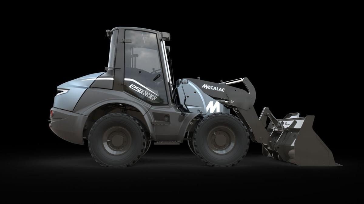 Born in Büdelsdorf: Auf der Basis jahrzehntelanger Erfahrung im Radladerbau hat Mecalac den Elektro-Radlader es1000 entwickelt. | Foto: Mecalac