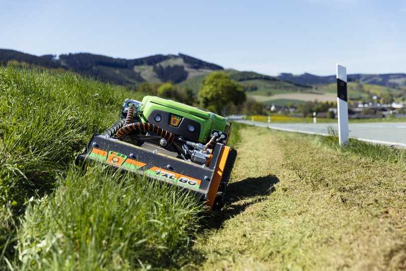 Aufgrund ihrer kompakten Maße lässt sich die LV250 in engen Straßengräben oder auch innerstädtischen Bereichen einsetzen. | Foto: Vogt