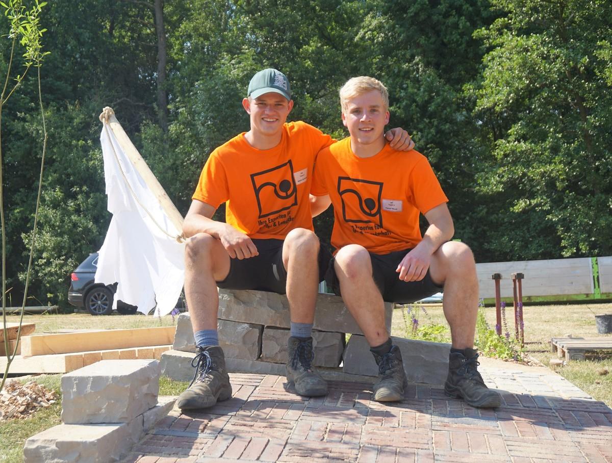 4 - Mathis Schröder (l.) und Fabian Wendt sind Hamburger Landesmeister 2023. | Foto: Christian Habel