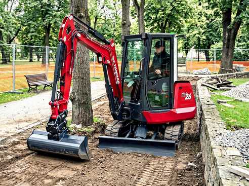 Was können die neuen Minibagger SV26-7 und ViO27-7 von Yanmar?