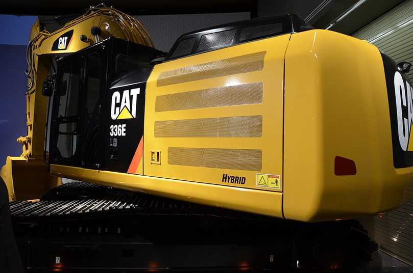 Caterpillar stellt Hybridbagger vor Caterpillar stellt Hybridbagger vor