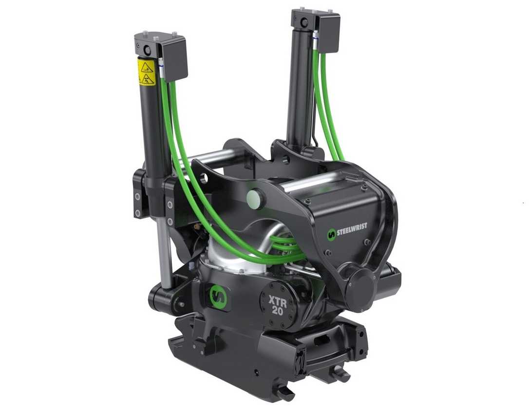 Steelwrist XTR Tiltrotatoren haben Deutschland-Premiere Steelwrist XTR Tiltrotatoren haben Deutschland-Premiere