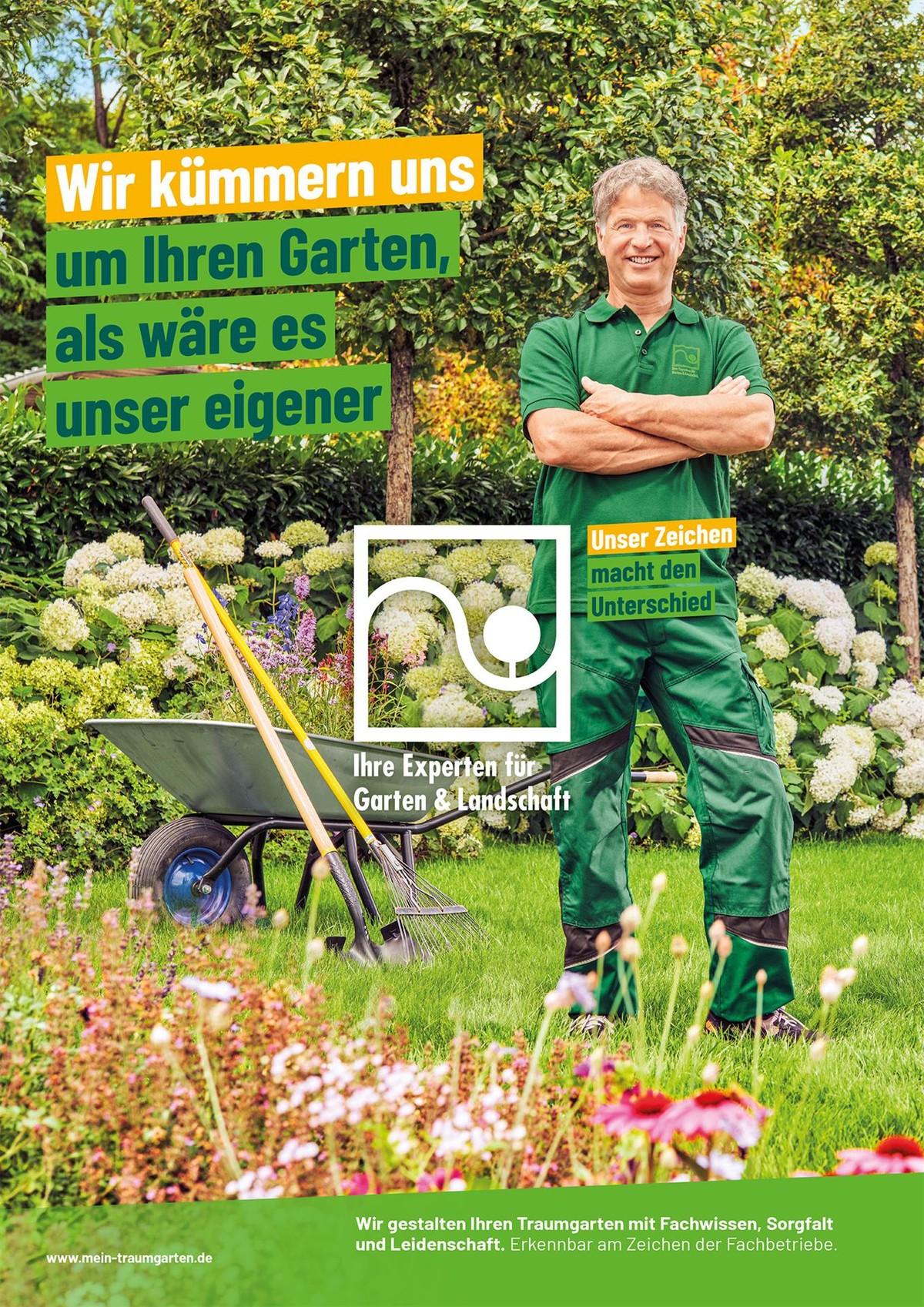 Die neue BGL-Kampagne rückt die Macher*innen des GaLaBau ins Zentrum der Aufmerksamkeit. | Foto: BGL Die neue BGL-Kampagne rückt die Macher*innen des GaLaBau ins Zentrum der Aufmerksamkeit. | Foto: BGL